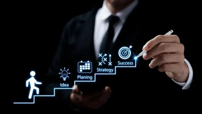 Manufacturing Equipment Scale Up thinking man